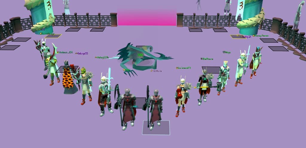 Formación grupal del clan Guerrilla